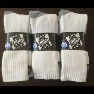 Heavy Duty Work Boot Crew Socks - ONE TOUGH SOCK